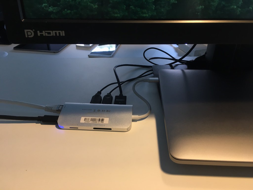 Ports galore (Bqeel USB-C Hub)