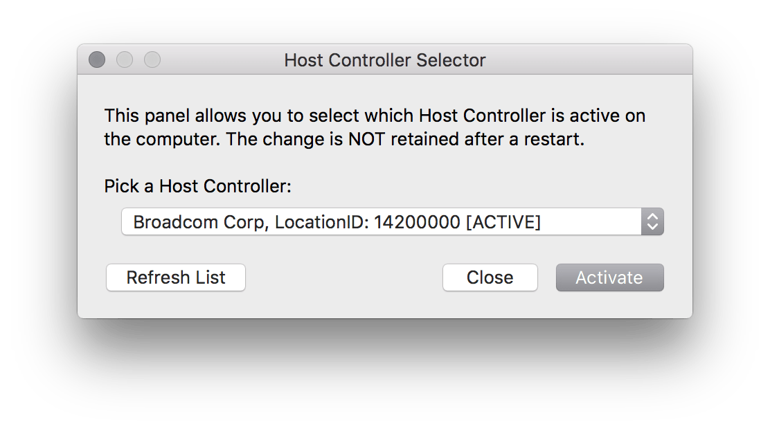 Enable USB dongle as default